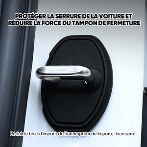 Couvercle de protection en silicone pour loquet de porte de voiture (4Pièces)