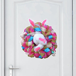 Couronne de lapin de Pâques Sticker