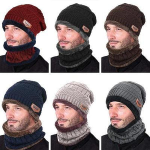 Ciaovie™ Ensemble Hiver Bonnet avec Écharpe en Tricot - ciaovie