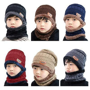 Ciaovie™ Ensemble Hiver Bonnet avec Écharpe en Tricot - ciaovie