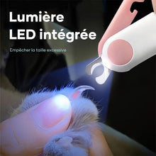 Charger l&#39;image dans la galerie, Coupe-ongles à LED pour Animaux de Compagnie