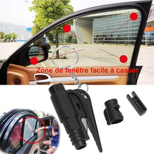 Charger l&#39;image dans la galerie, 3 en 1 Porte-clés de Marteau de Secours