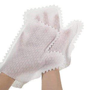 Gants de Nettoyage à Motif des Écailles de Poisson