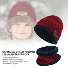 Charger l&#39;image dans la galerie, Ciaovie™ Ensemble Hiver Bonnet avec Écharpe en Tricot - ciaovie