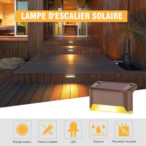 Lampe Solaire Étanche pour l'Extérieur