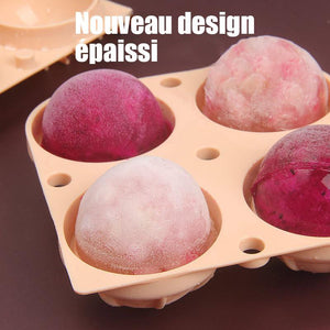 Moule à Boule de Glace en Silicone