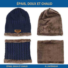 Charger l&#39;image dans la galerie, Ciaovie™ Ensemble Hiver Bonnet avec Écharpe en Tricot - ciaovie