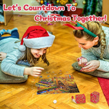 Charger l&#39;image dans la galerie, 🎅Calendrier de l&#39;Avent 2023 Puzzles de Noël